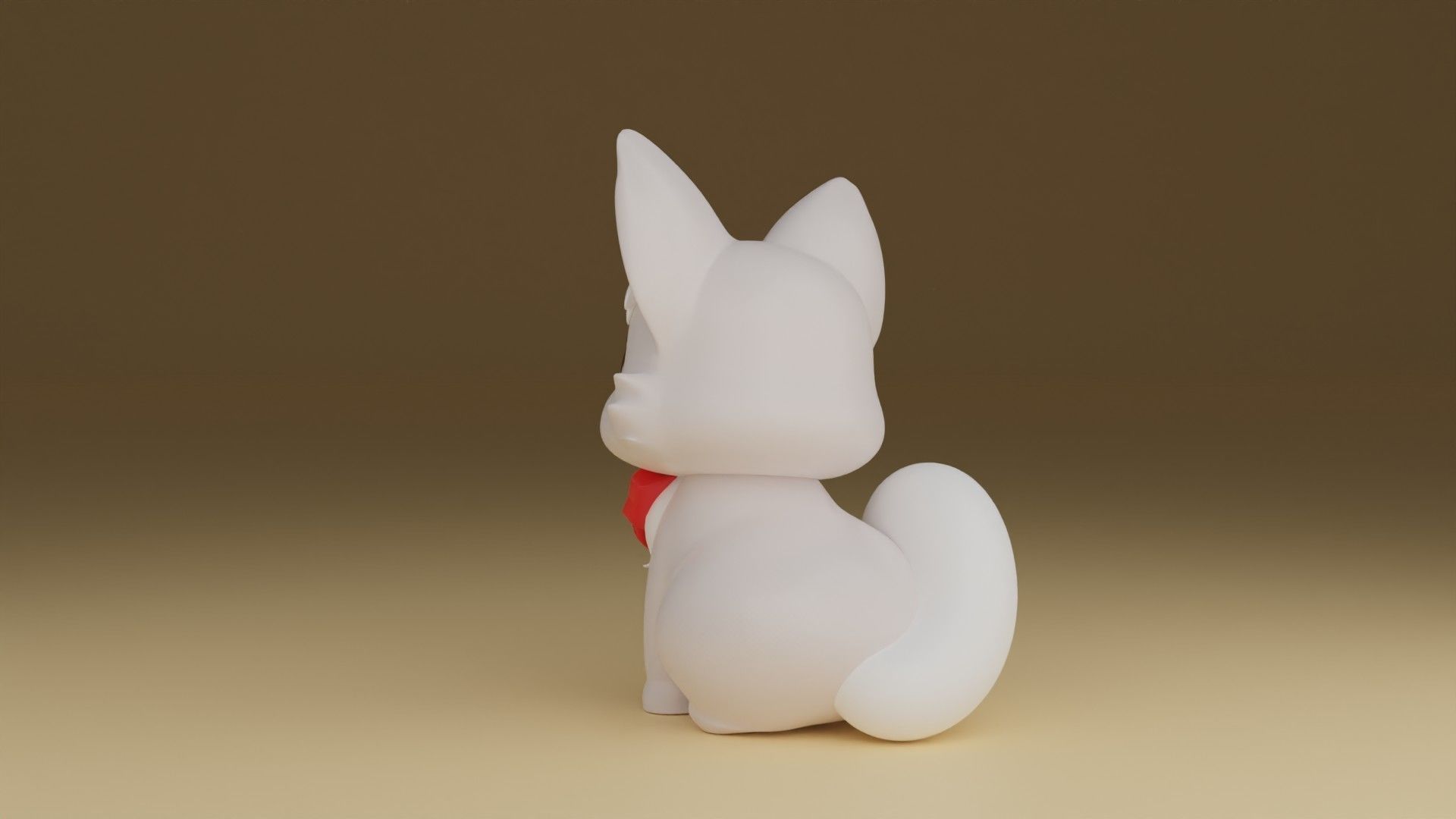 cute cat 3D print model_11