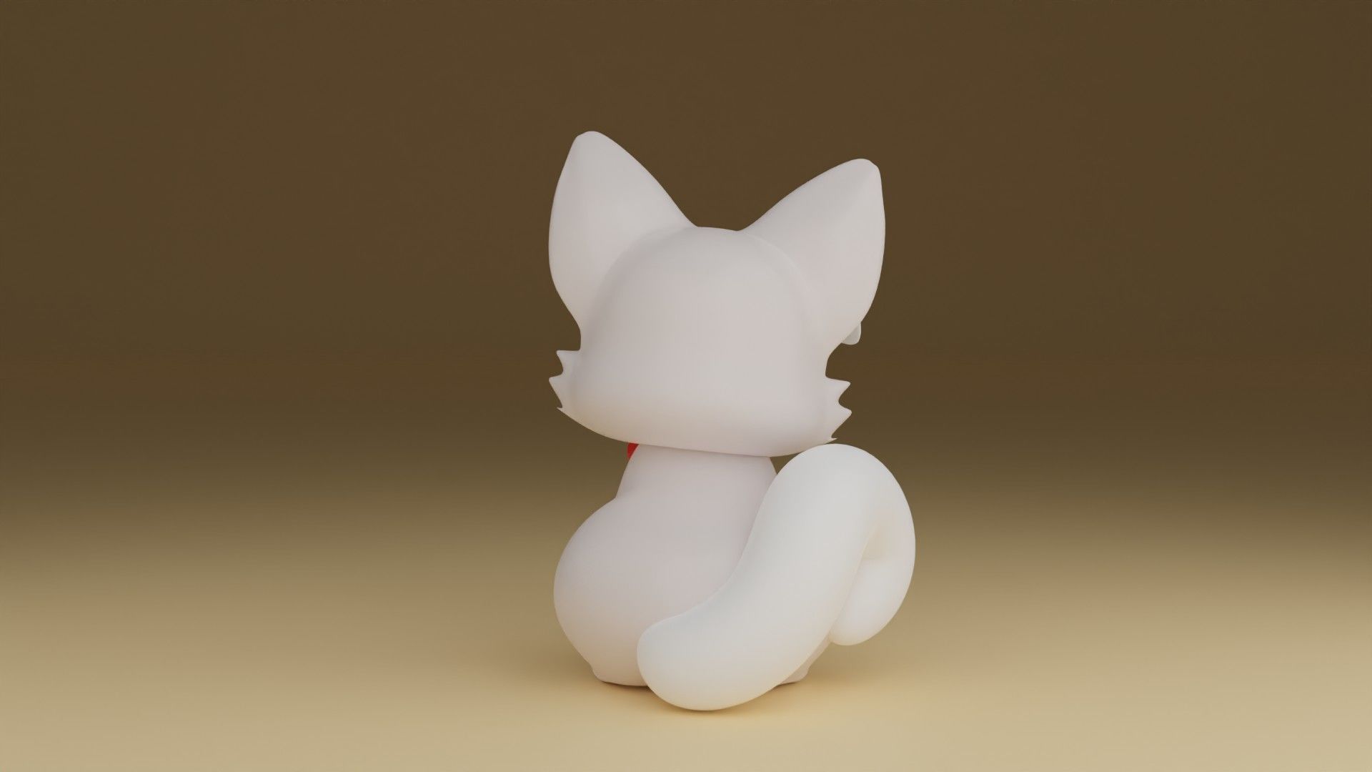 cute cat 3D print model_10