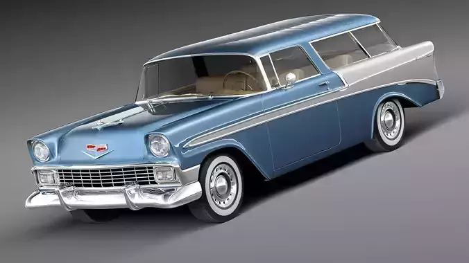 Chevrolet Nomad 1956 3D model