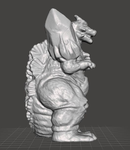 SPACE GODZILLA 1994 PVC GASHAPON TOY MONSTER KAIJU DND RPG 3D print model_3