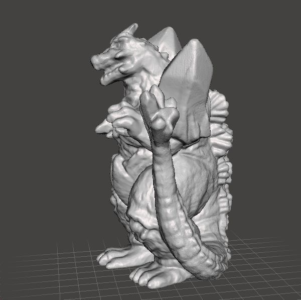 SPACE GODZILLA 1994 PVC GASHAPON TOY MONSTER KAIJU DND RPG 3D print model_1
