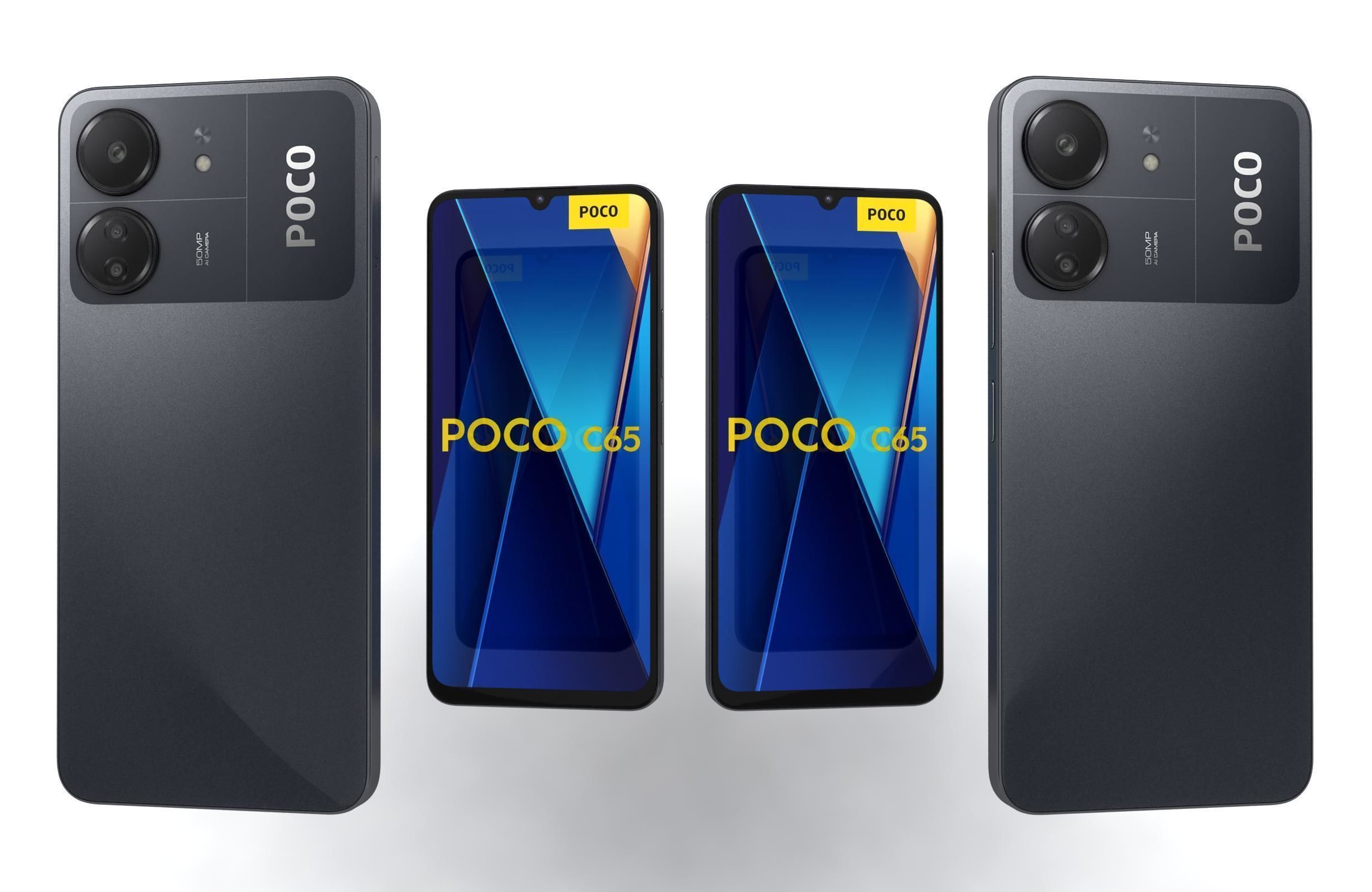 Xiaomi Poco C65 Black 3D model_3