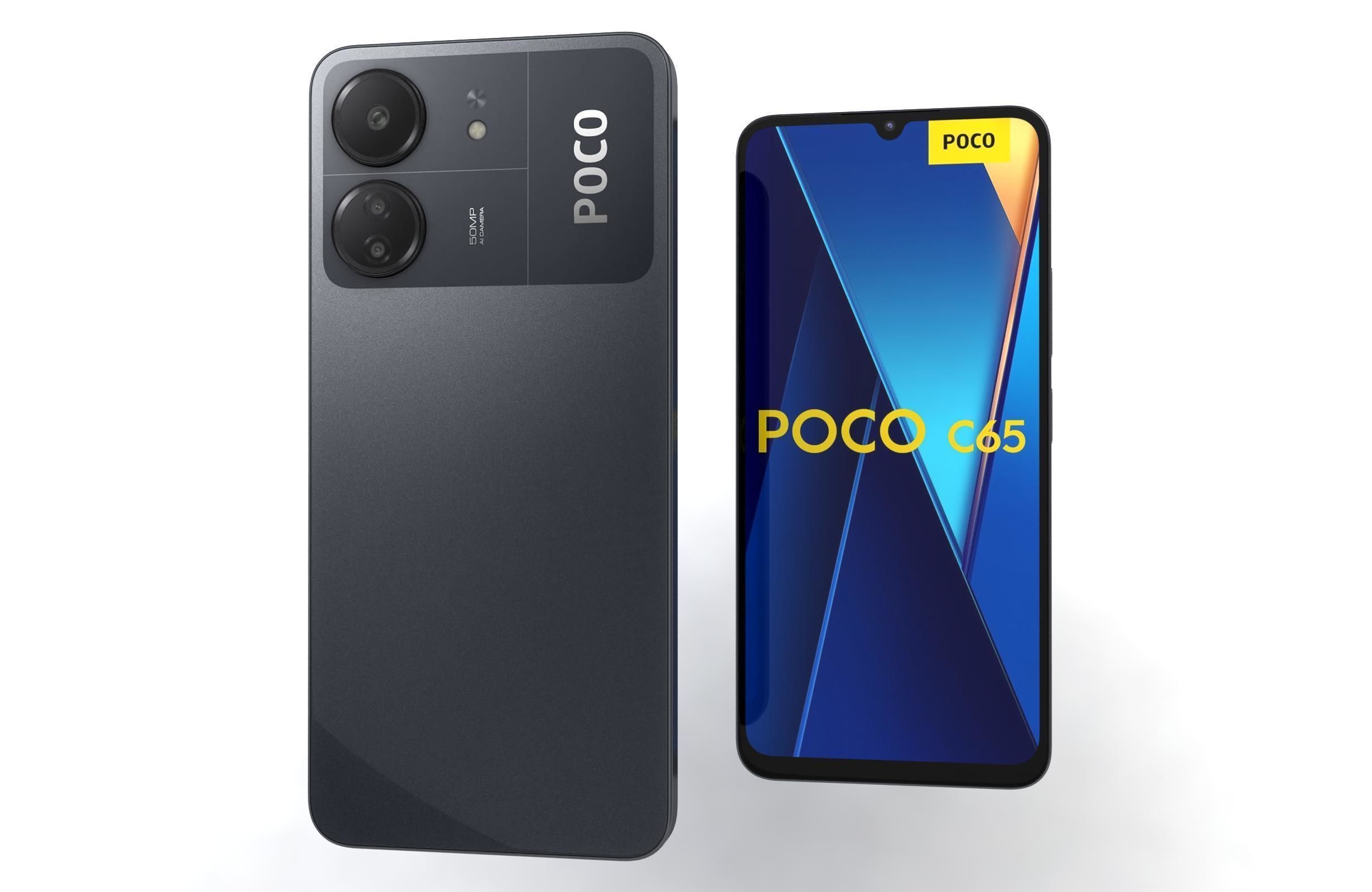 Xiaomi Poco C65 Black 3D model_7