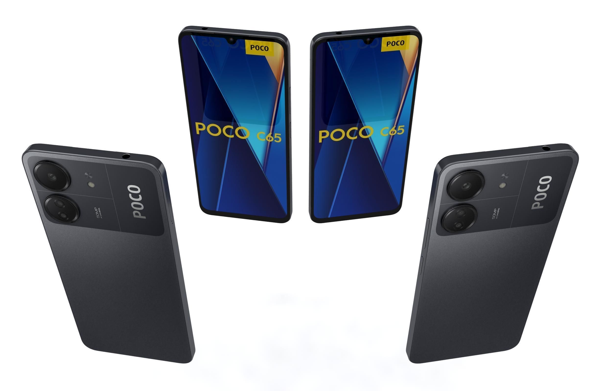 Xiaomi Poco C65 Black 3D model_4