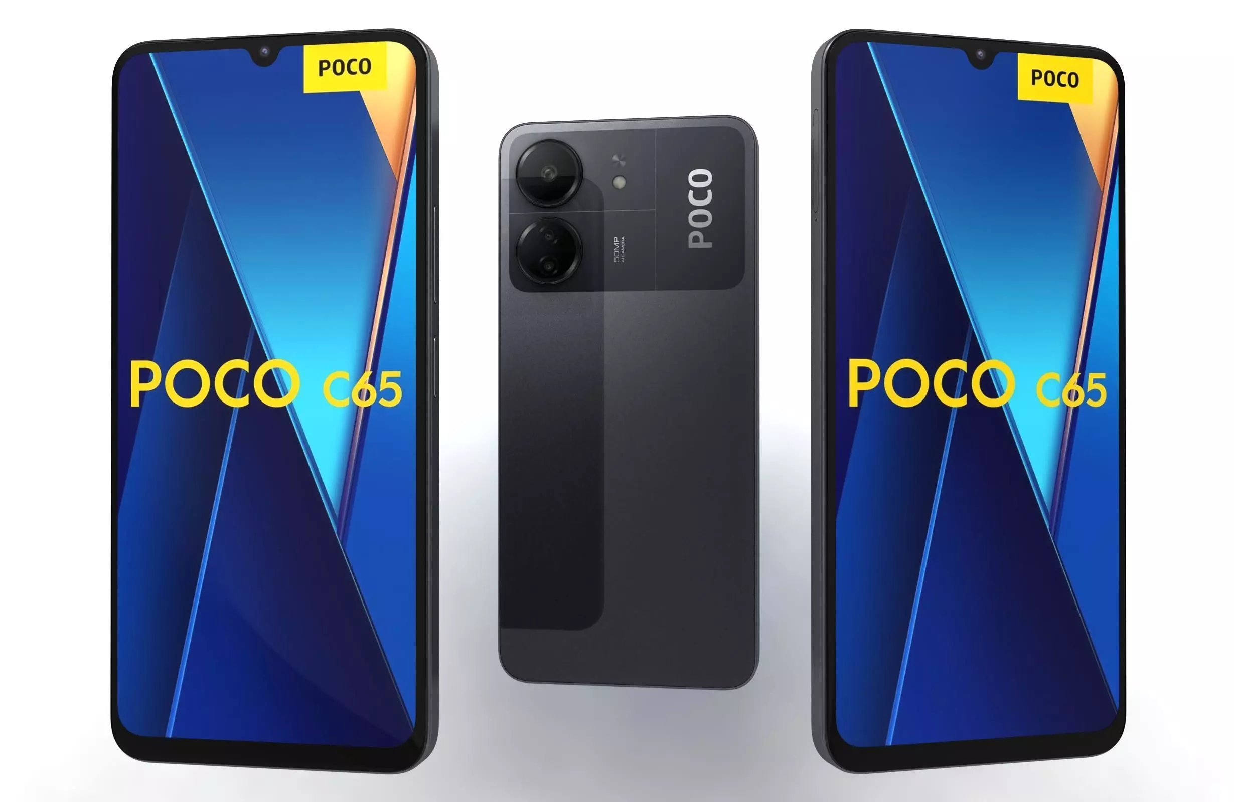 Xiaomi Poco C65 Black 3D model_0