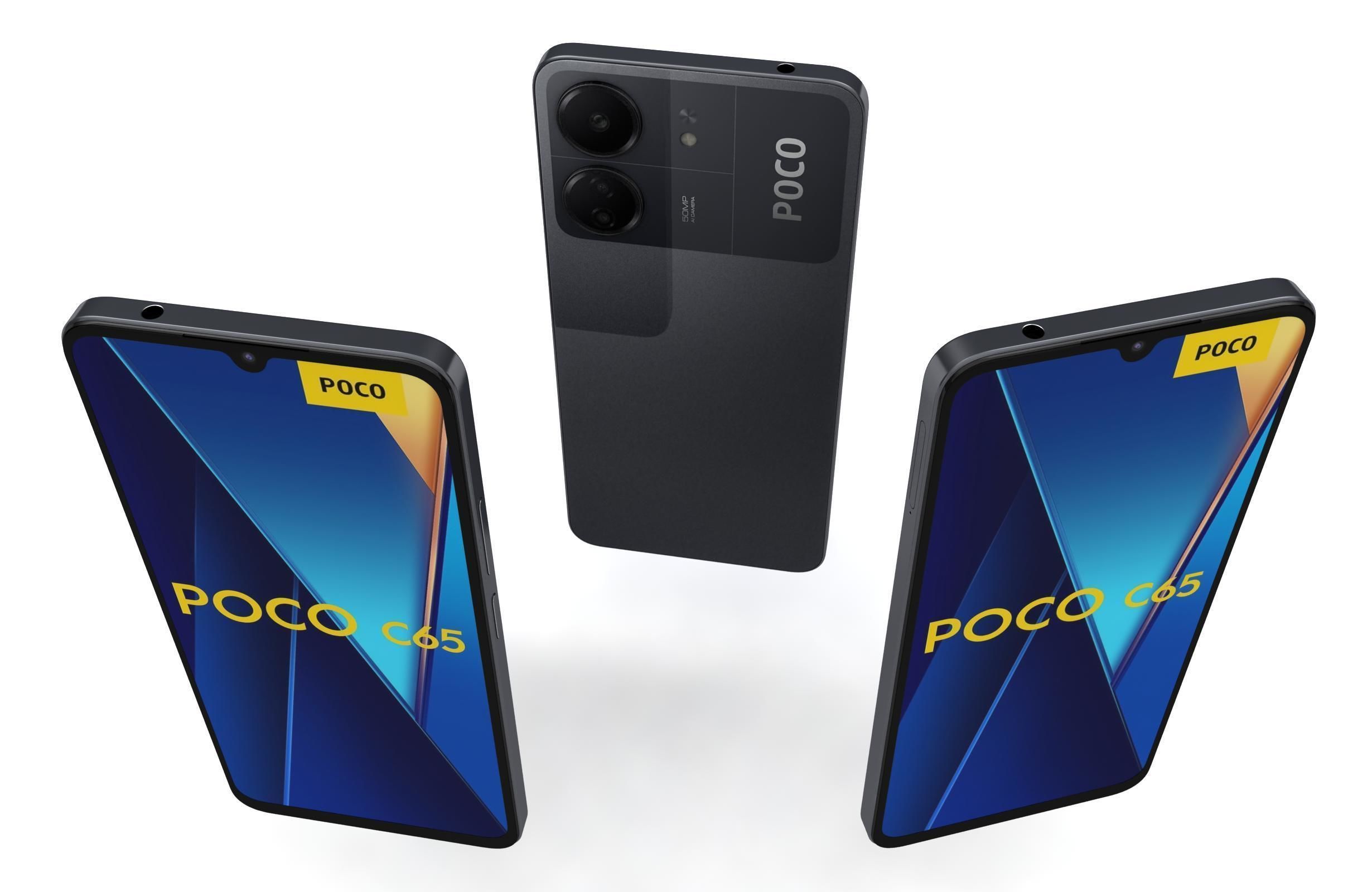 Xiaomi Poco C65 Black 3D model_1