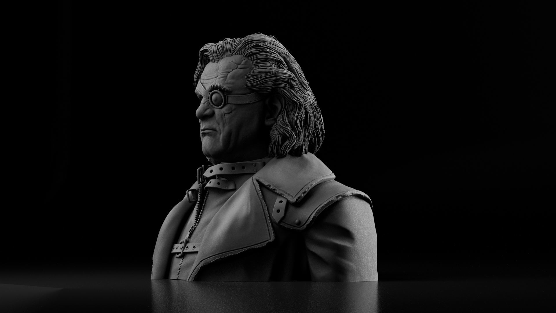 Brendan Gleeson - Alastor Moody - Harry Potter 3D print model_6