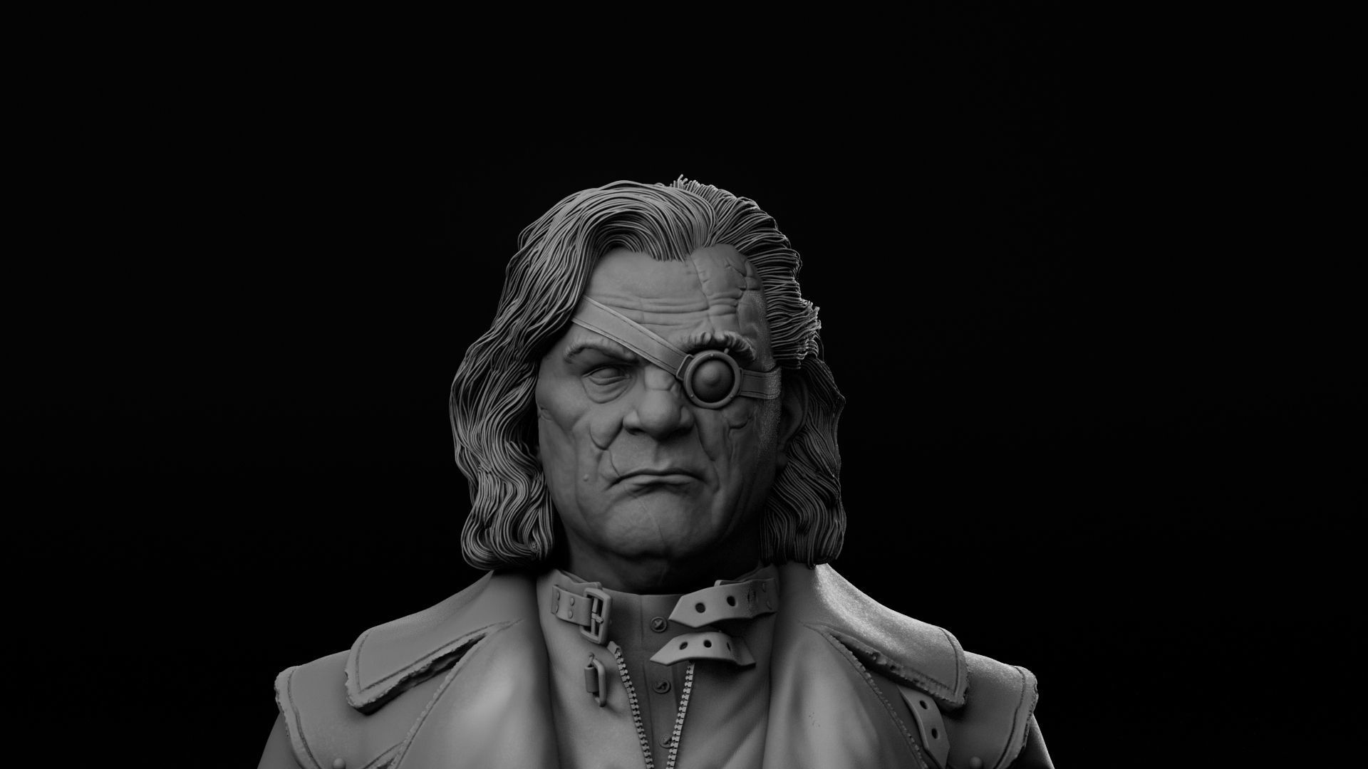 Brendan Gleeson - Alastor Moody - Harry Potter 3D print model_13