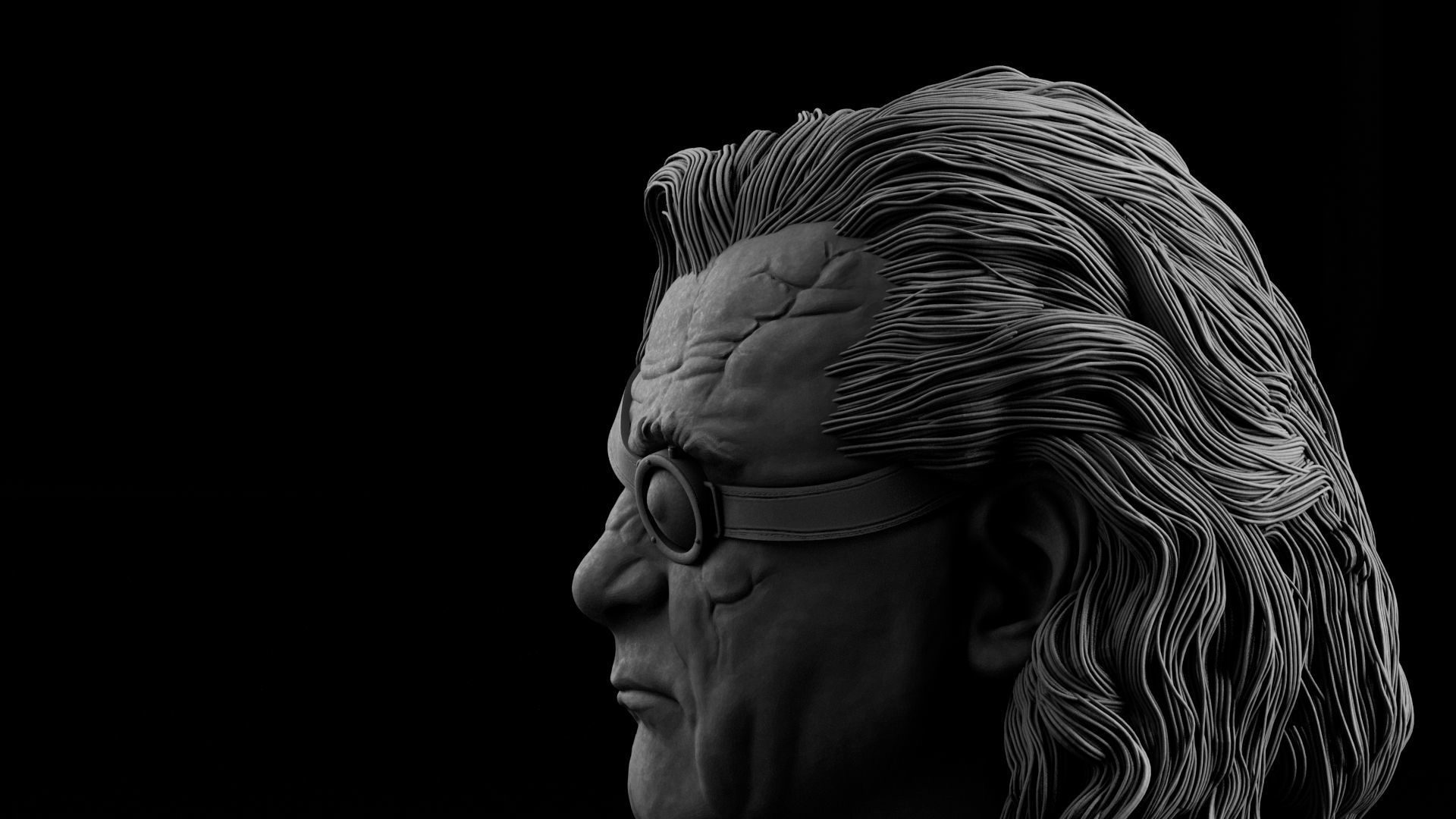 Brendan Gleeson - Alastor Moody - Harry Potter 3D print model_15