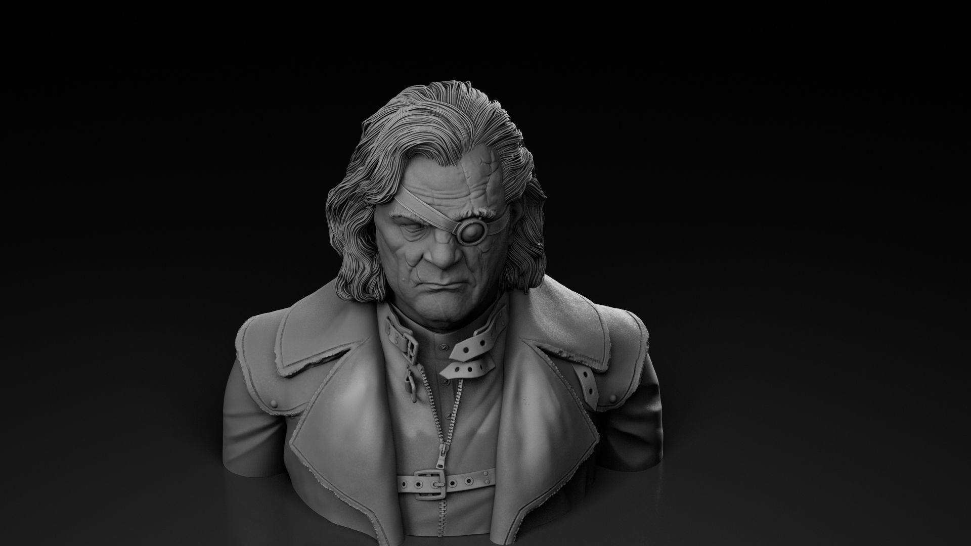Brendan Gleeson - Alastor Moody - Harry Potter 3D print model_11