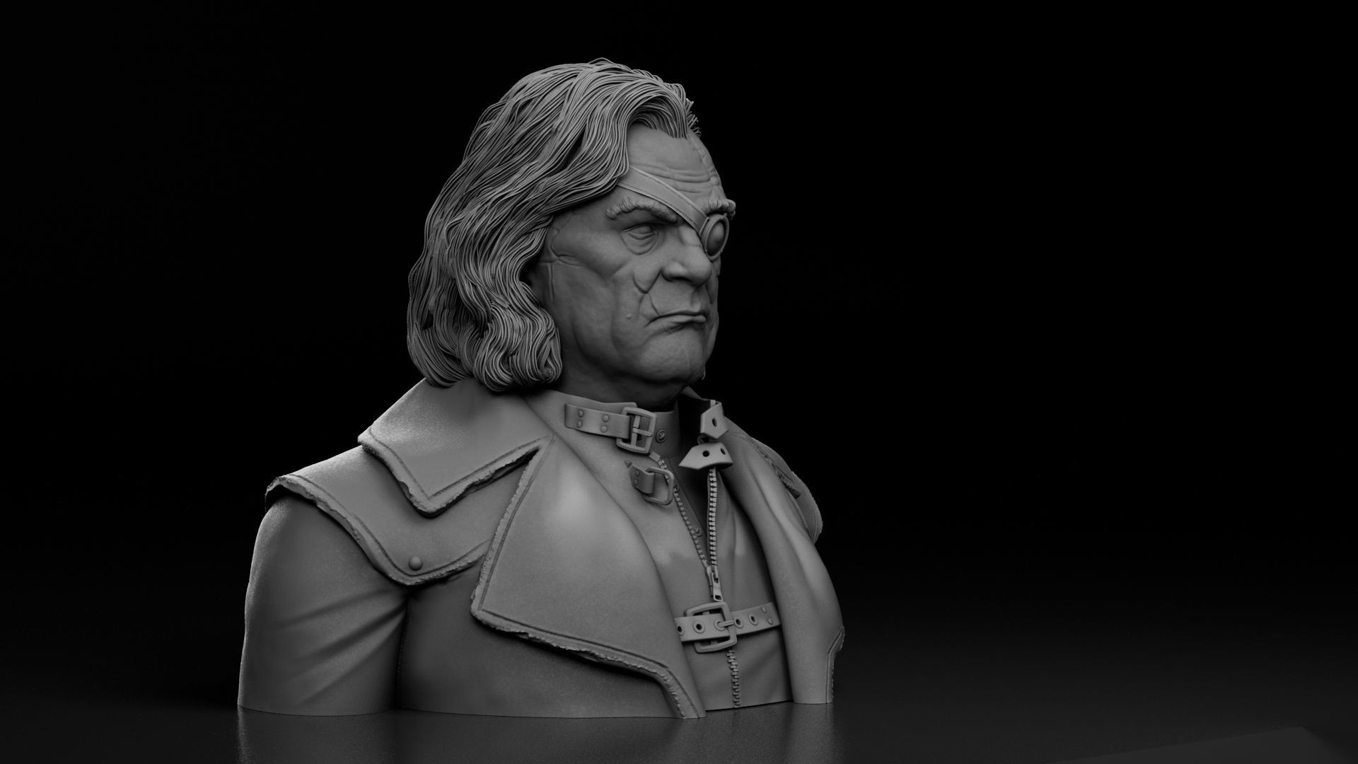 Brendan Gleeson - Alastor Moody - Harry Potter 3D print model_5