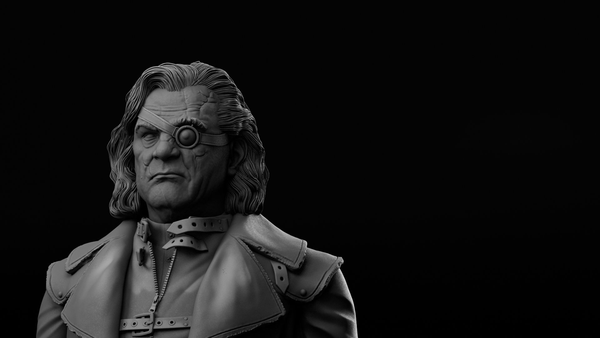 Brendan Gleeson - Alastor Moody - Harry Potter 3D print model_3