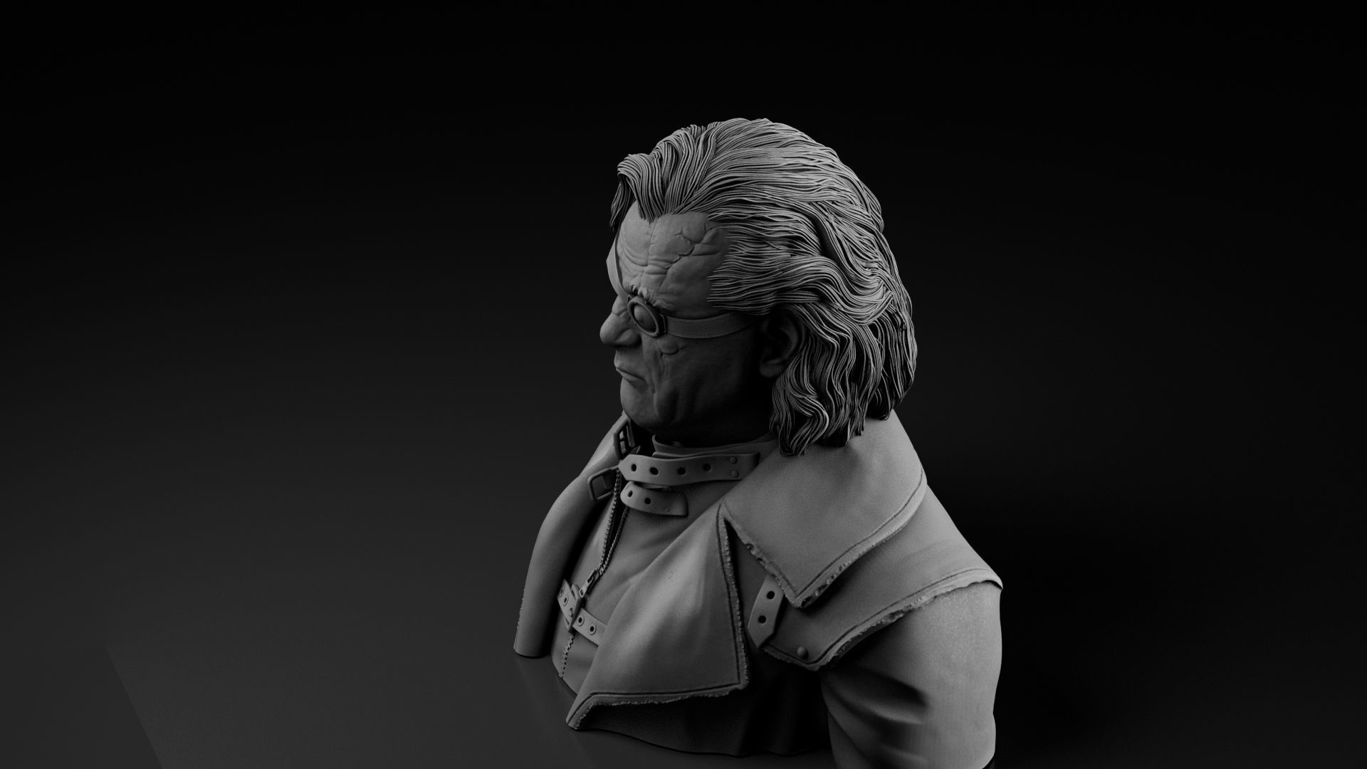 Brendan Gleeson - Alastor Moody - Harry Potter 3D print model_12