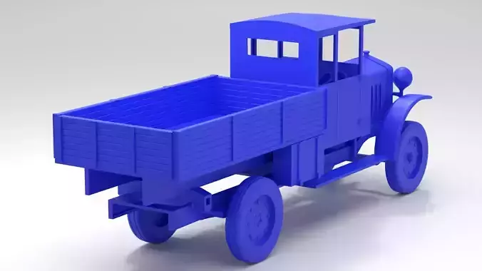 Old military truck Ursus A simple