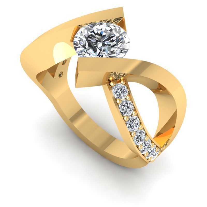 3D CAD NJ-1091-Ring 3D print model_3