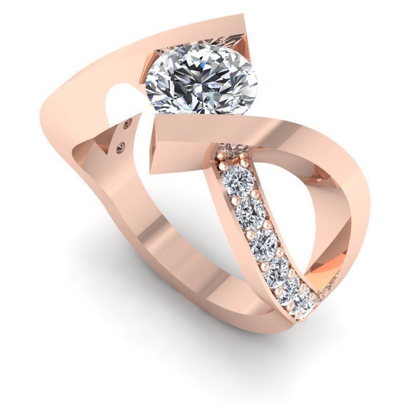 3D CAD NJ-1091-Ring 3D print model_1