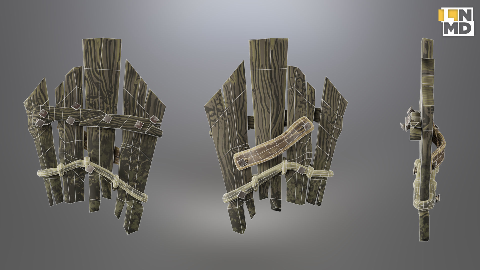 Animated Low Poly Game Ready Skeleton Pack Recruit Warrior Boss 3D Model Collection_13