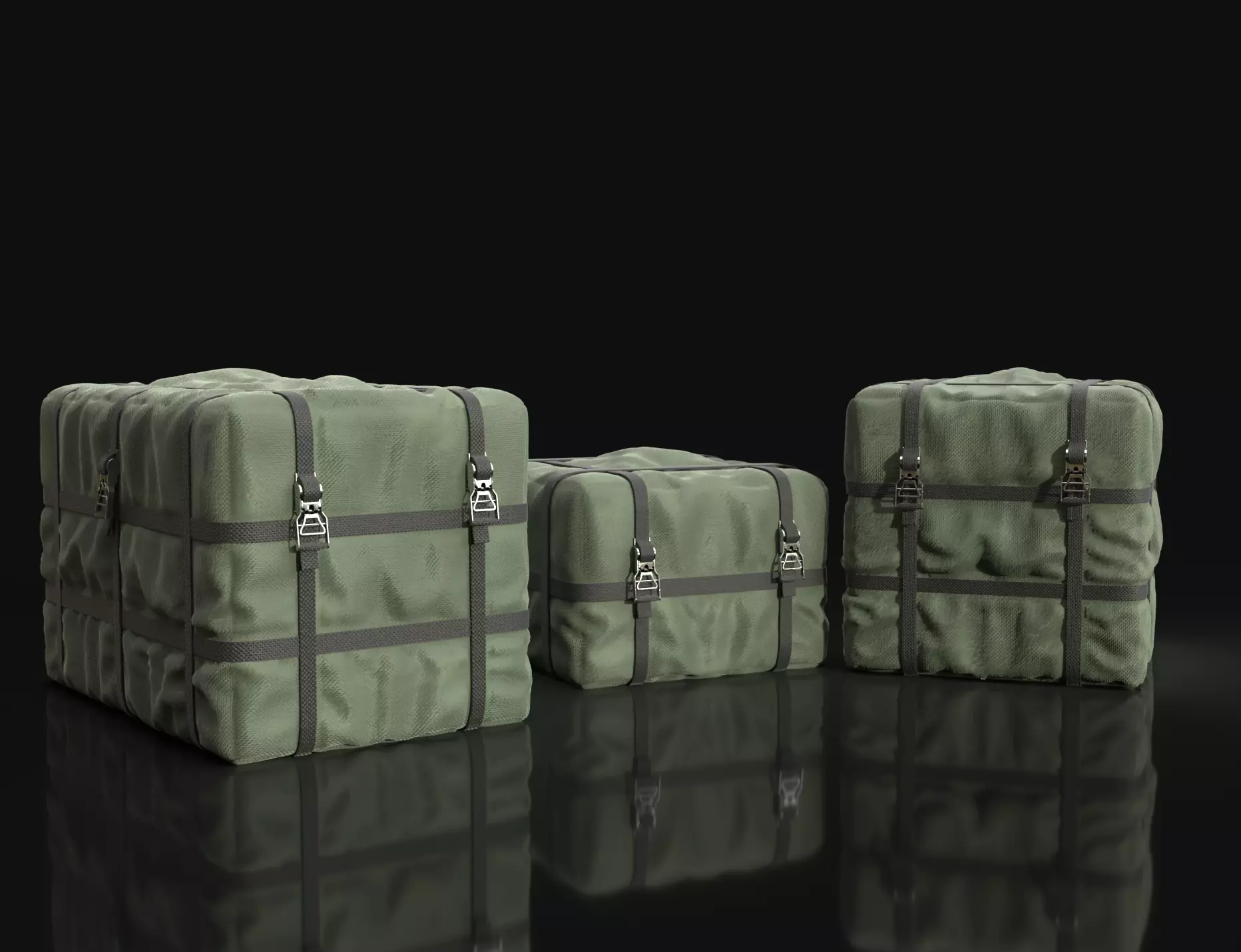 Street Strapped Box Set Free 3D model