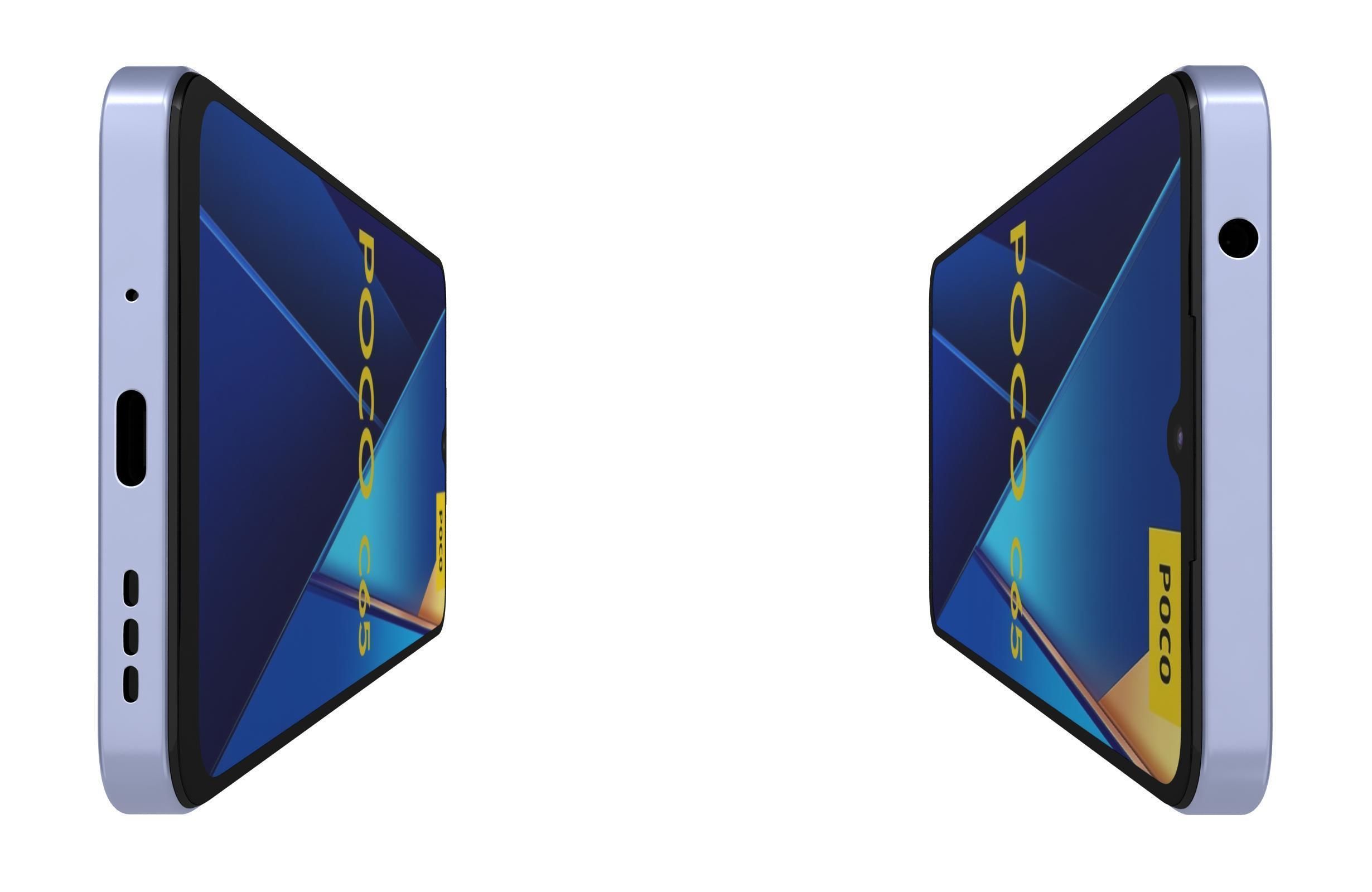 Xiaomi Poco C65 Purple 3D model_8