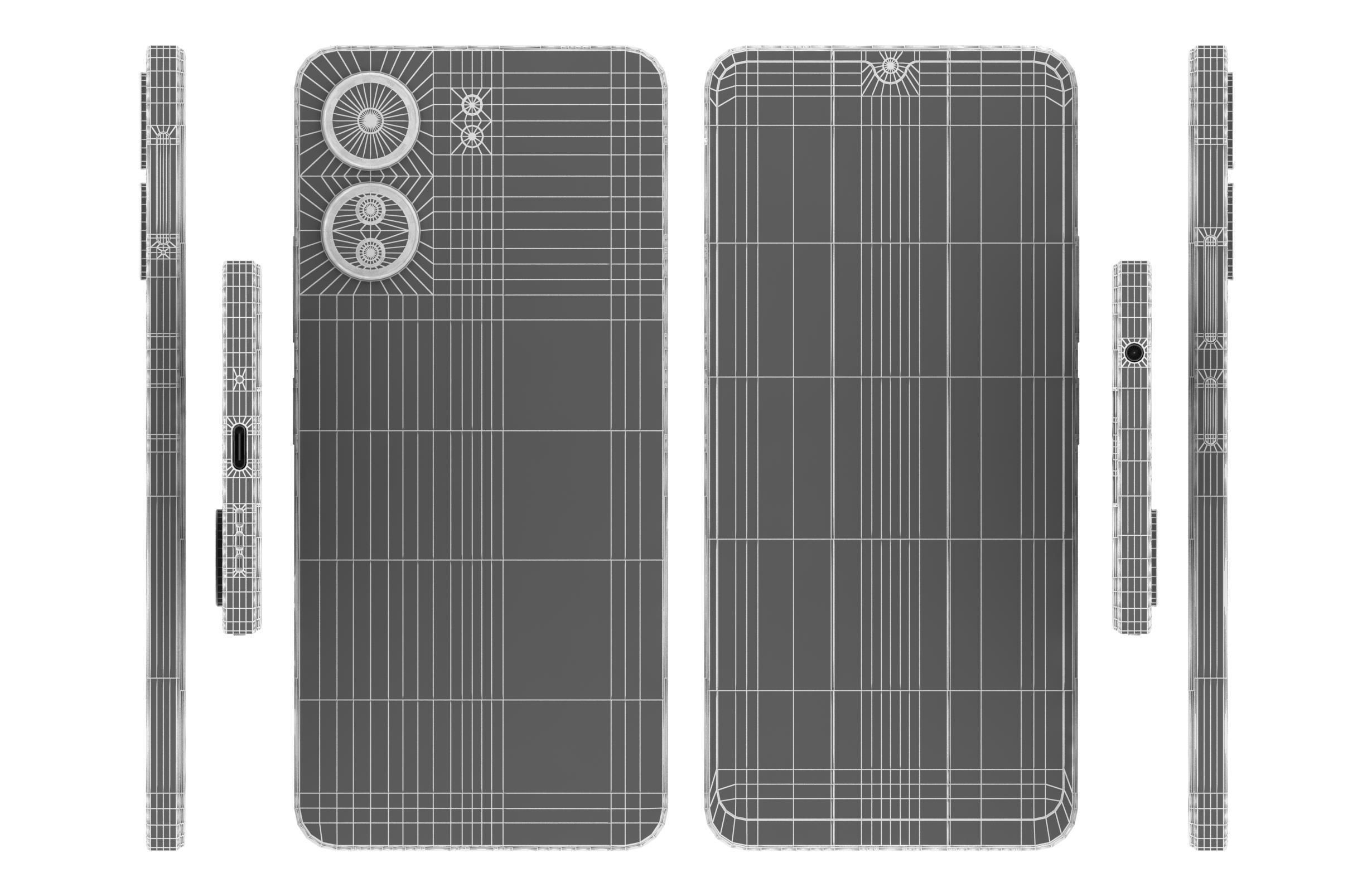 Xiaomi Poco C65 Purple 3D model_16