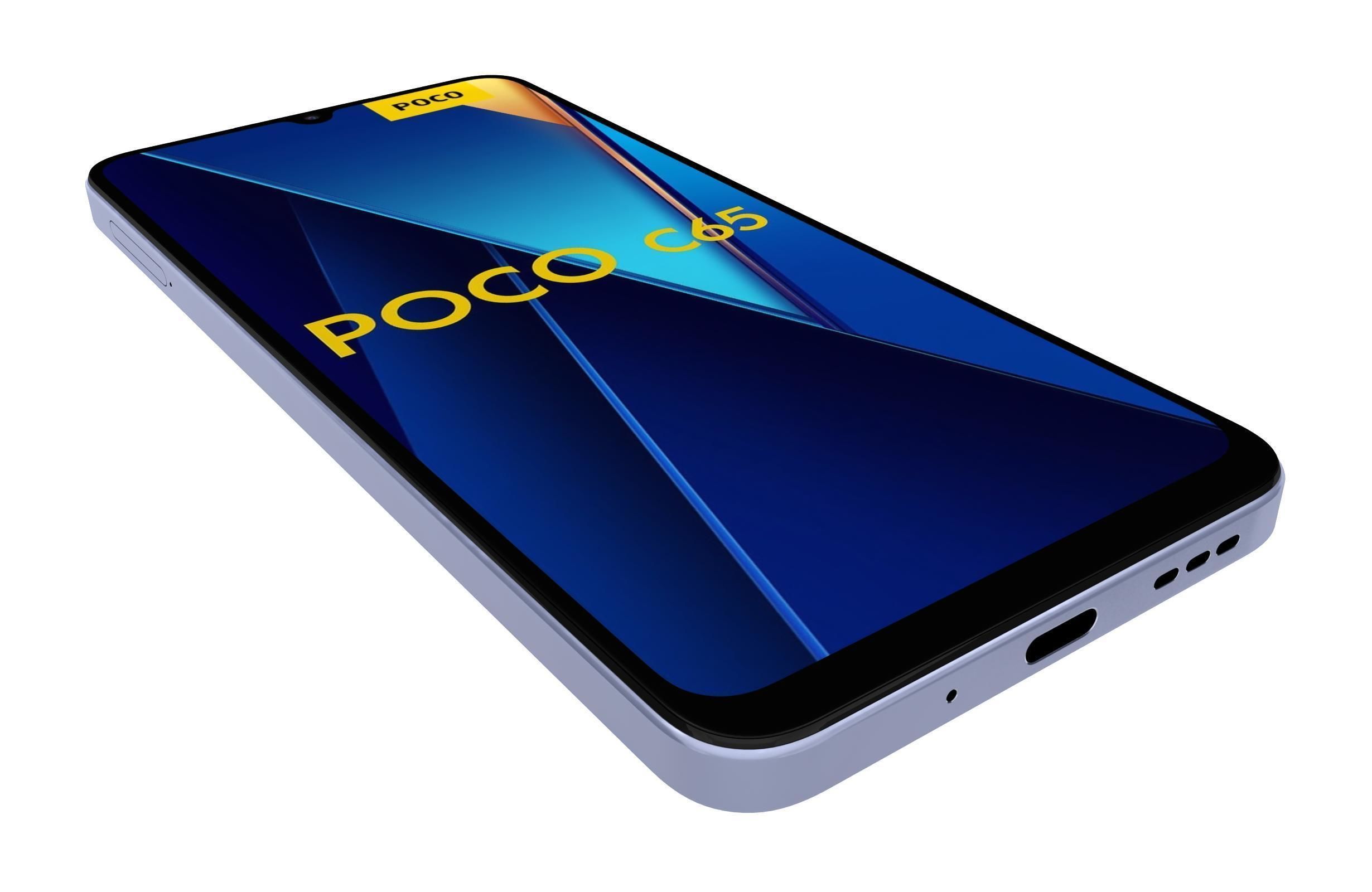 Xiaomi Poco C65 Purple 3D model_12