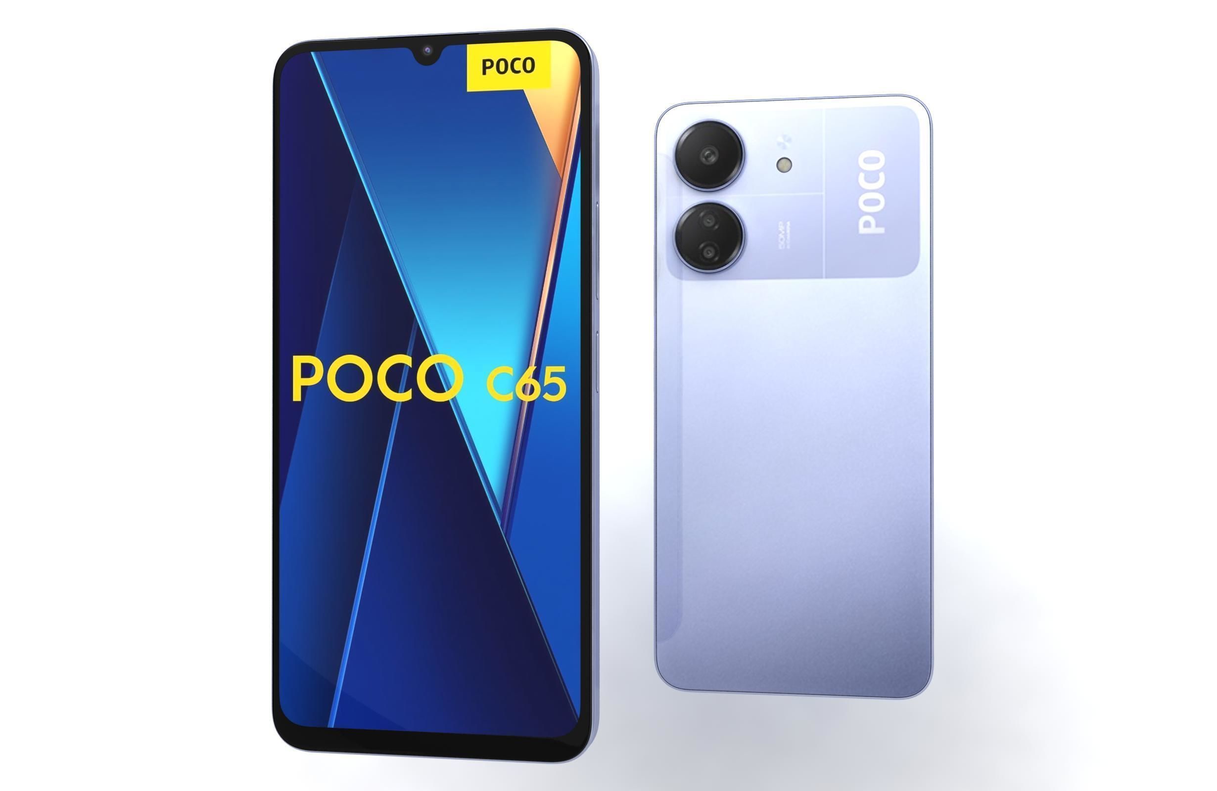 Xiaomi Poco C65 Purple 3D model_6