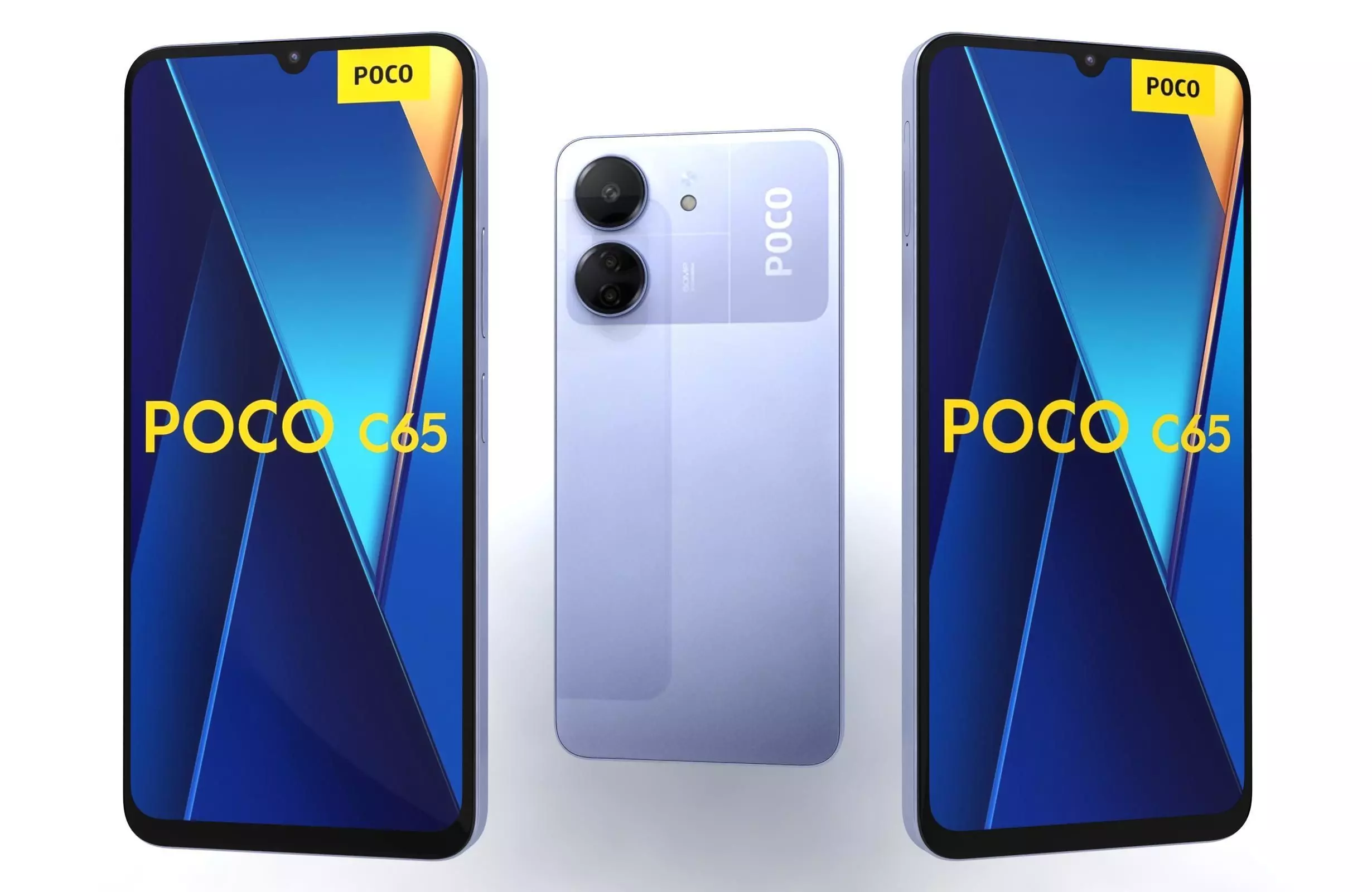 Xiaomi Poco C65 Purple 3D model_0