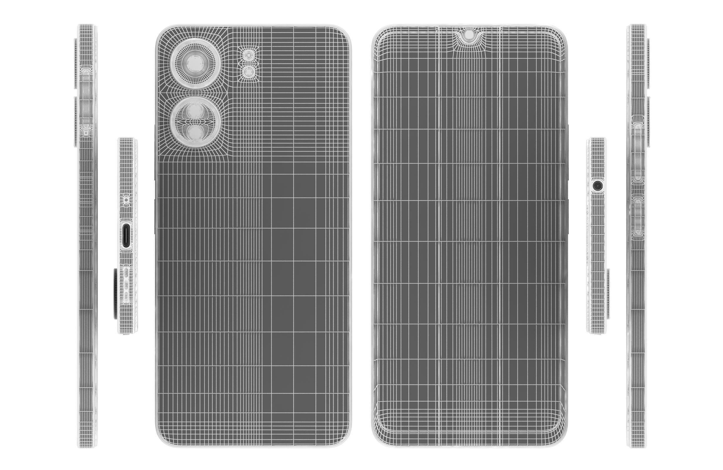 Xiaomi Poco C65 Purple 3D model_17