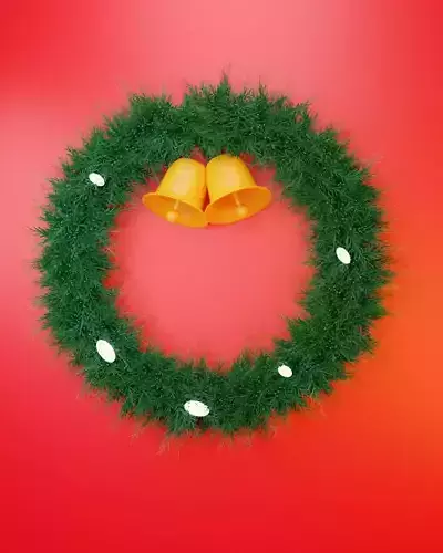 Christmas Wreath  3D model