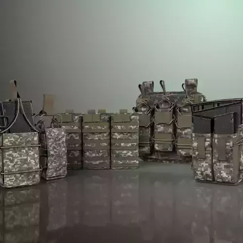 Military Ammunition Pouch Set