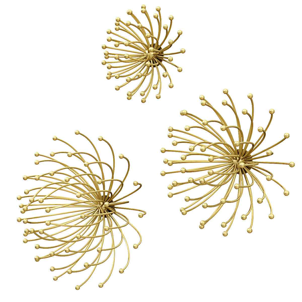 Uttermost AGA METAL WALL DECOR 3D model_1