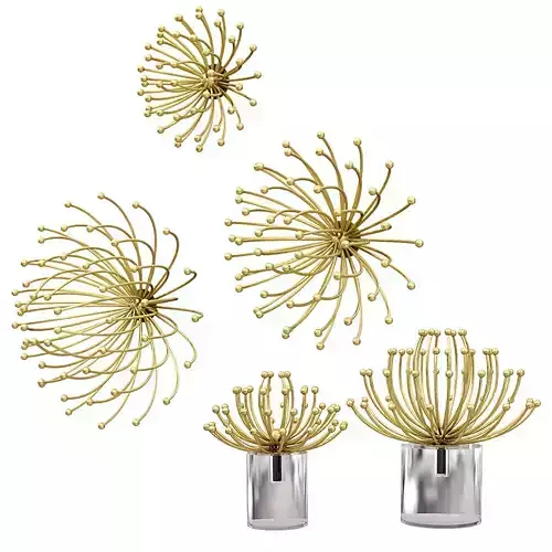 Uttermost AGA METAL WALL DECOR