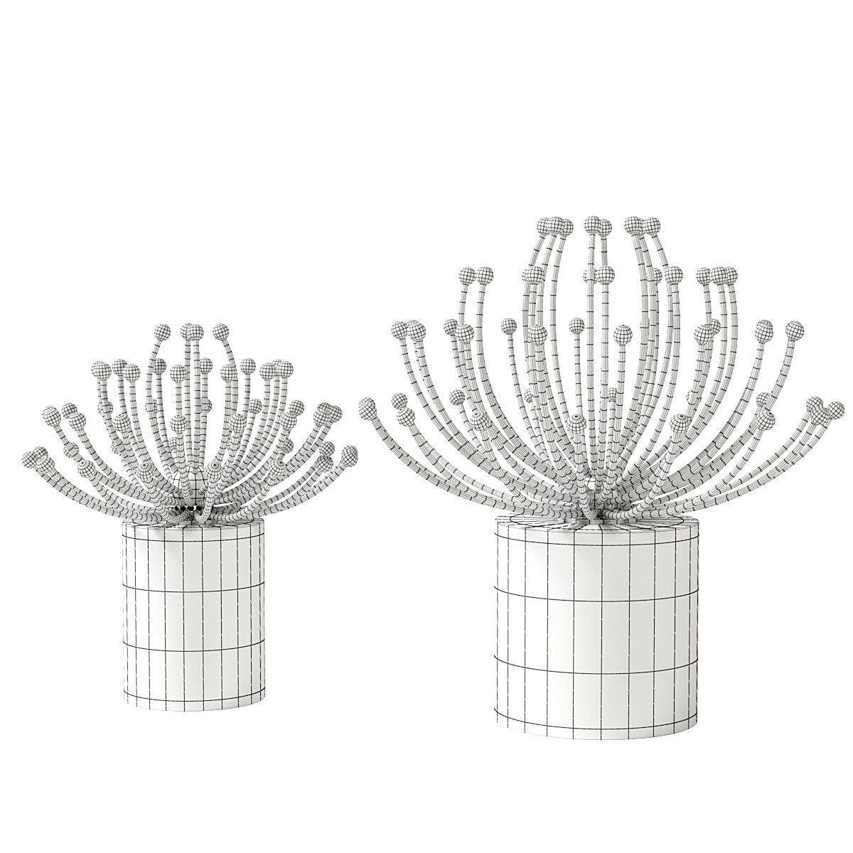 Uttermost AGA METAL WALL DECOR 3D model_4