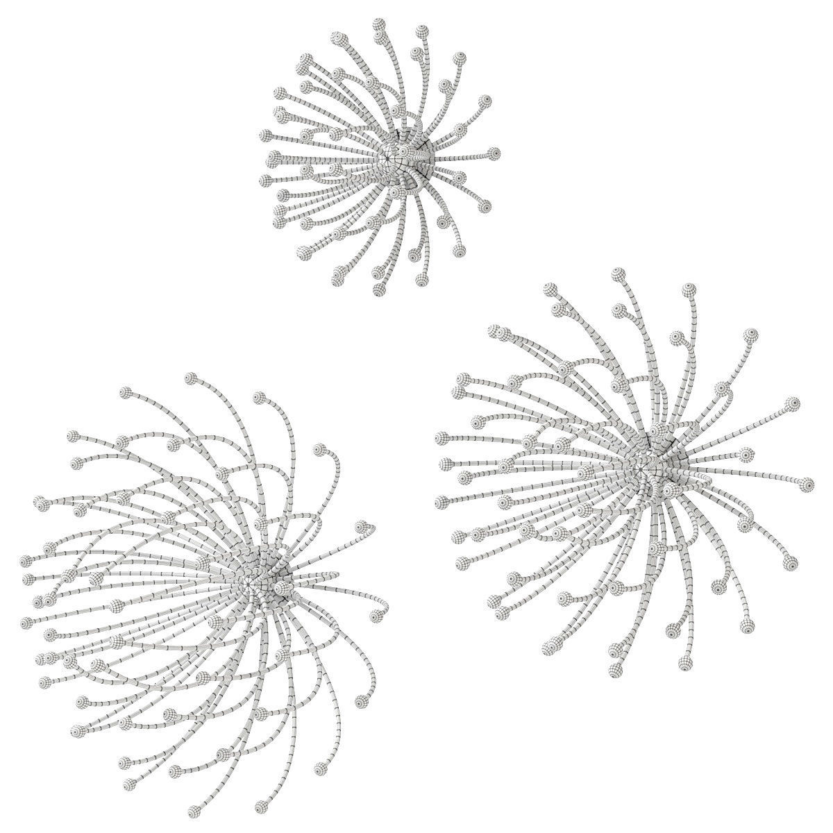 Uttermost AGA METAL WALL DECOR 3D model_5