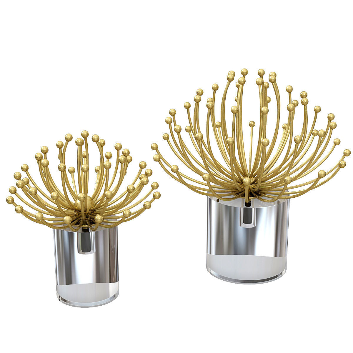 Uttermost AGA METAL WALL DECOR 3D model_3