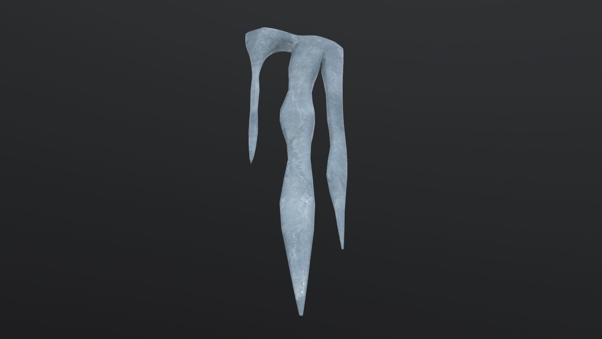 Icicle 3D Model Low-poly 3D model_5