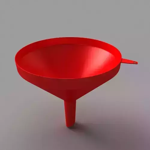 funnel 3D model