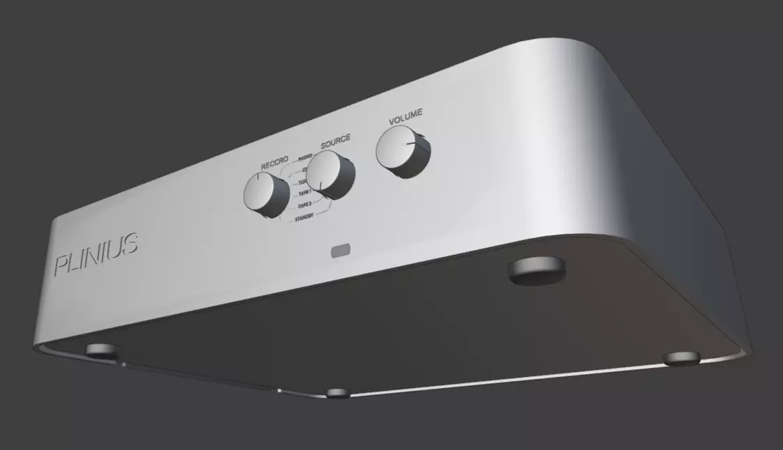 Plinius 9200 Solid State Integrated Amplifier 3D model