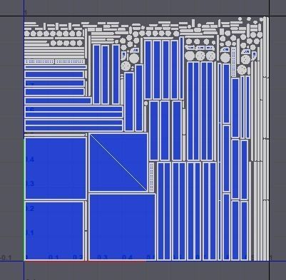 Industrial Side Table Low-poly 3D model_2
