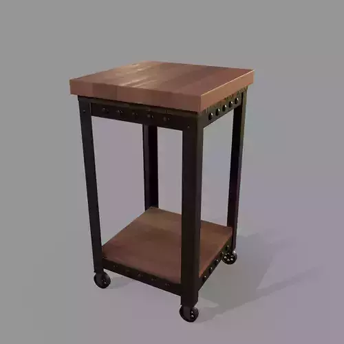 Industrial Side Table
