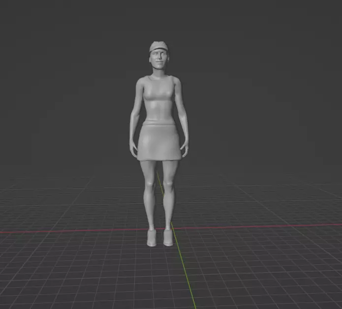 Eugenie Bouchard 3D print model