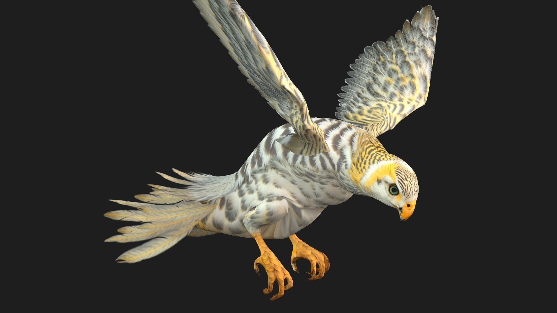 Kestrel B7 3D model_6