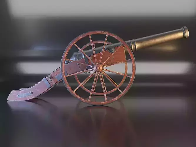 Medieval cannon  