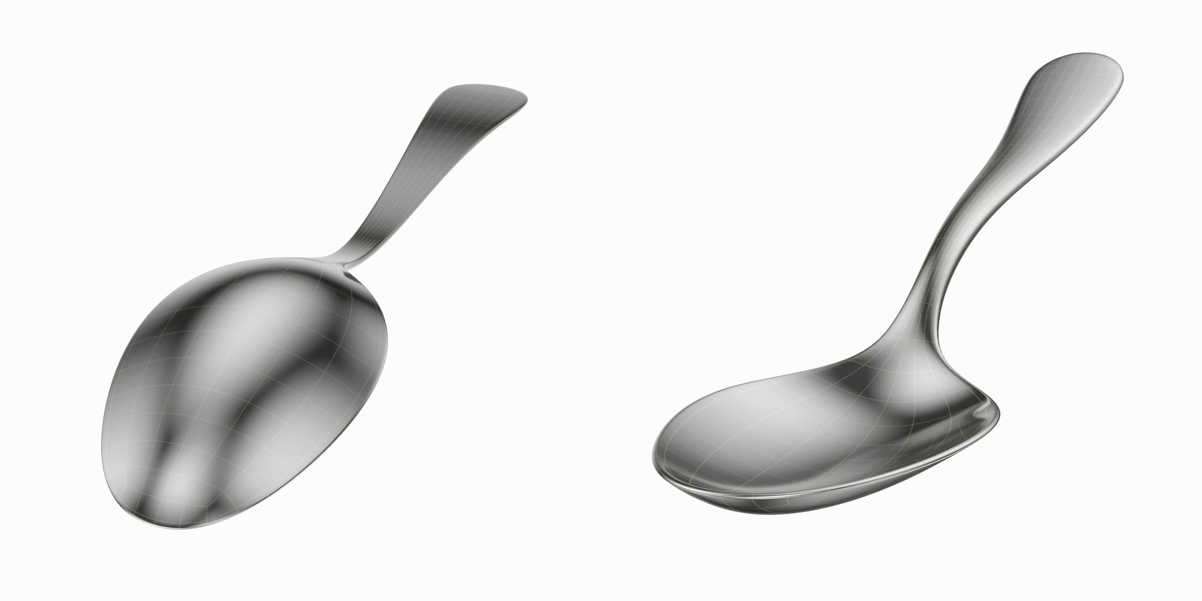 Generic Cutlery 12 Pieces COLLECTION 3D model_13