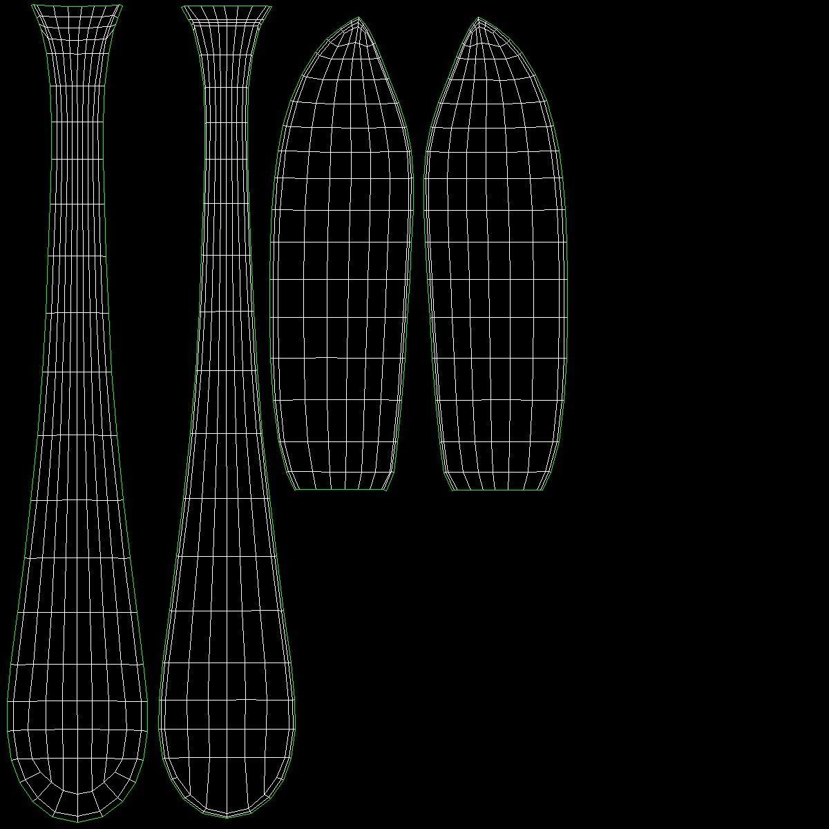 Generic Cutlery 12 Pieces COLLECTION 3D model_29