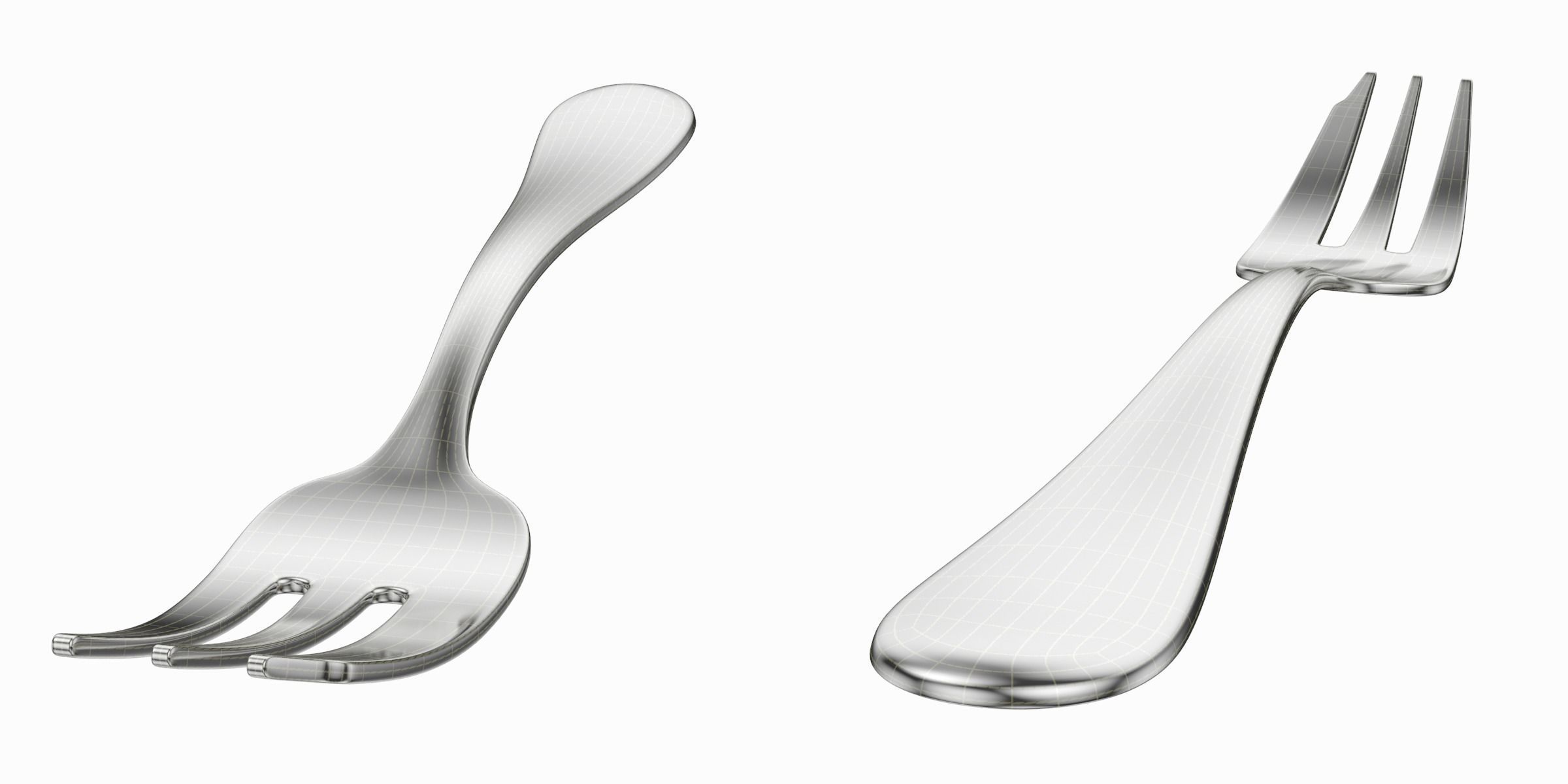 Generic Cutlery 12 Pieces COLLECTION 3D model_20