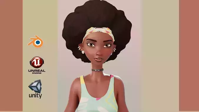 Franchesca Blender Version