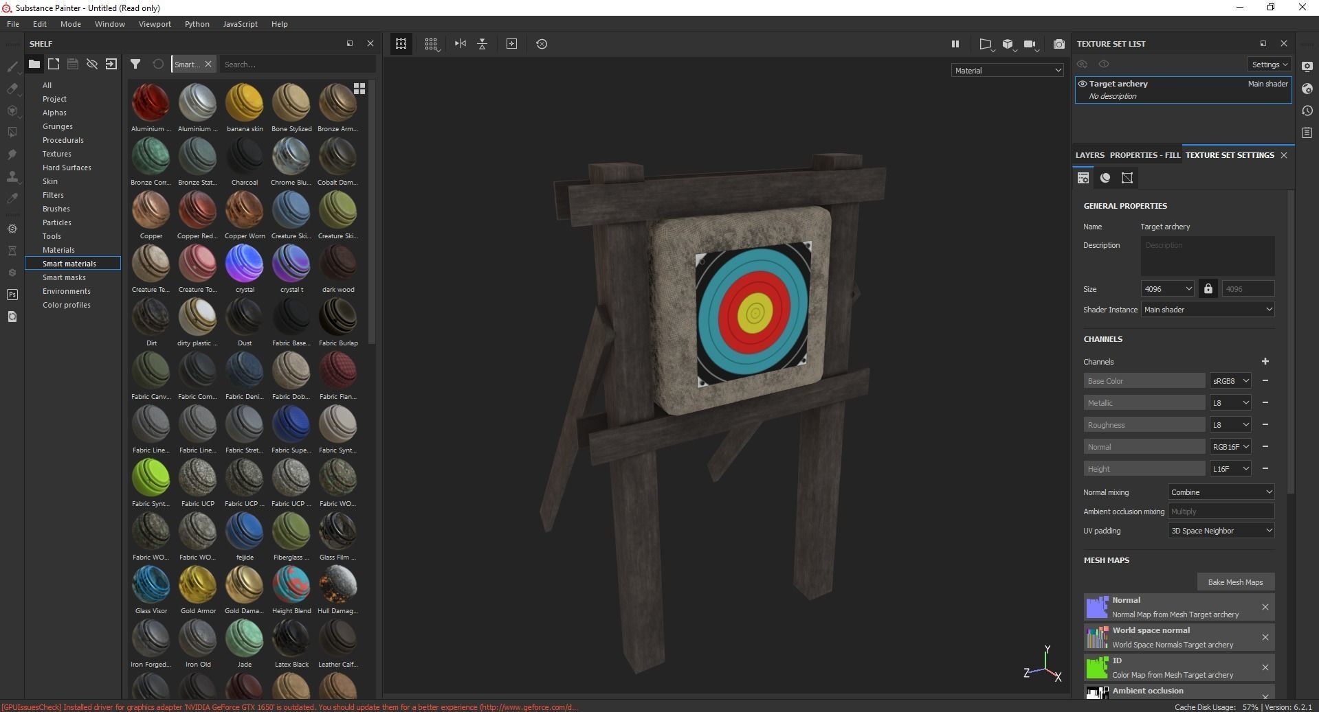 3D model Target archery 3D Model VR / AR / low-poly | CGTrader