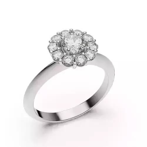 Cluster ring solitaire 2023-005