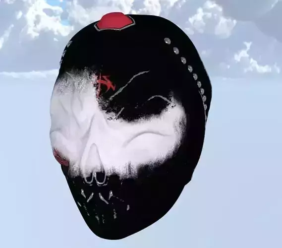 helmet skull  3D model